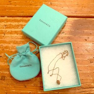 Sterling Silver Tiffany & Co. knot necklace